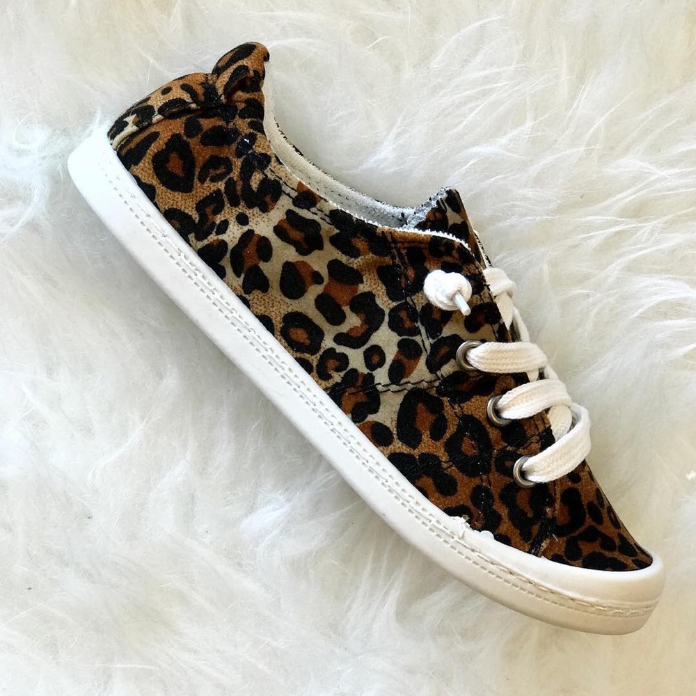 Cheetah Slip On Sneakers